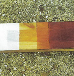 stained timber