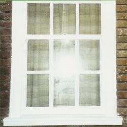 repaired window timber